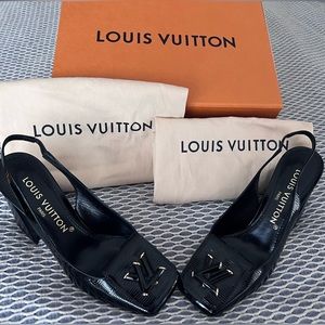 Brand new, never worn Louis Vuitton pumps. Comes with protective bag and box